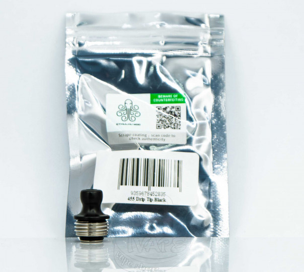 Cthulhu Дрип-тип для Боро 455 Integrated Drip Tip Black