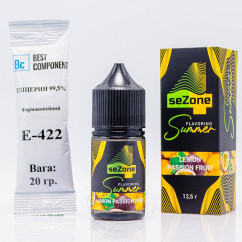 4 Sezone Summer Salt Lemon Passion Fruit 30ml 0mg