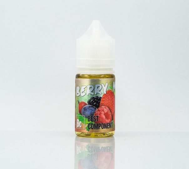Жидкость Best Component Salt Berry Mix 30ml 50mg на солевом никотине со вкусом лесных ягод