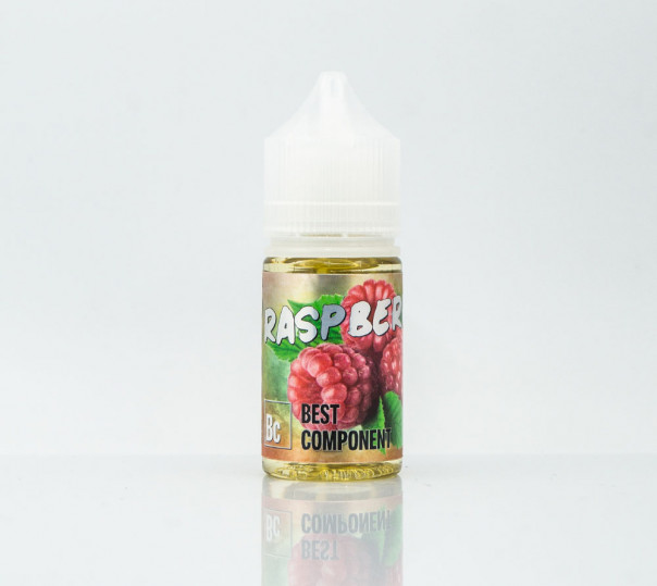 Рідина Best Component Salt Raspberry 30ml 50mg на сольовому нікотині зі смаком малини