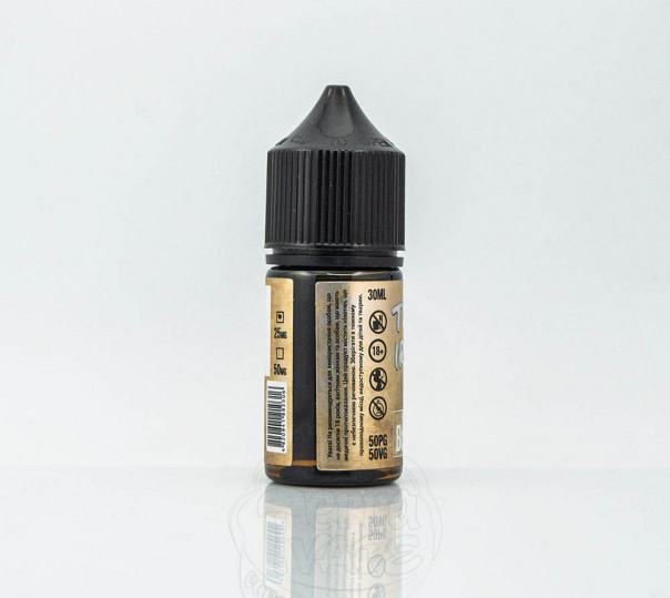 Рідина Best Component Salt Tobacco Irish Cream 30ml 50mg на сольовому нікотині зі смаком тютюну з ірландським лікером Рідина Best Component Salt Tobacco Irish Cream 30ml 50mg на сольовому нікотині зі смаком тютюну з ірландським лікером