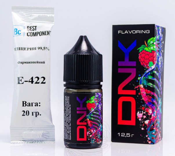 Рідина DNK Salt Berry Mix 30ml 25mg зі смаком ягідного міксу (набір компонентів)