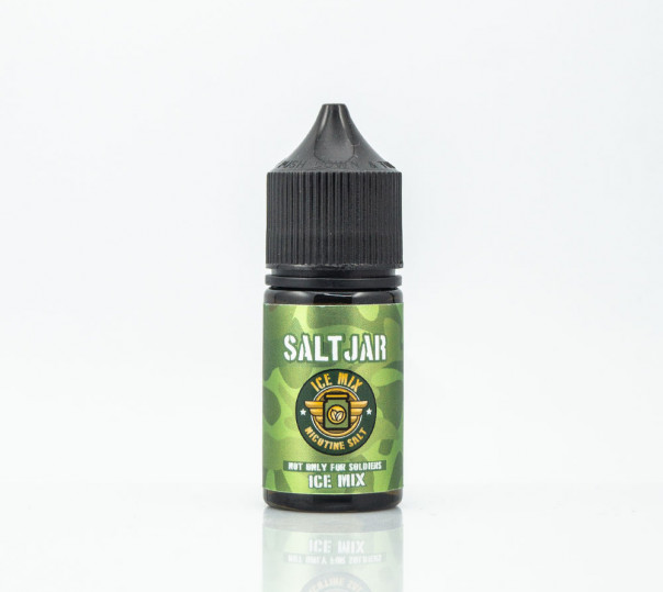 Рідина Salt Jar Ice Mix 30ml 30mg на сольовому нікотині зі смаком манго і маракуї з холодком