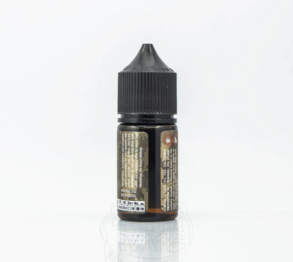 Рідина Salt Jar Old Man 30ml 30mg на сольовому нікотині зі смаком тютюну з шоколадом