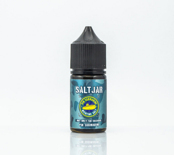 Рідина Salt Jar Pineapple Submarine 30ml 30mg на сольовому нікотині зі смаком ананаса і суниці