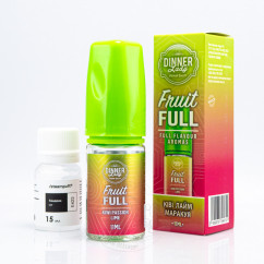 Dinner Lady Fruit FULL Salt Kiwi Passion Lime 30ml 50mg