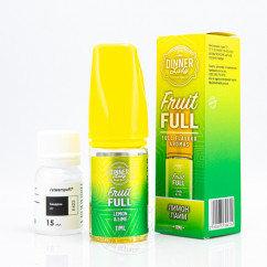 Dinner Lady Fruit FULL Salt Lemon and Lime 30ml 50mg