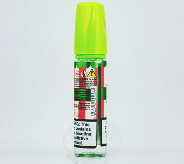 Dinner Lady Organic Apple Sours 60ml 3mg на органічному нікотині зі смаком кислої яблучної цукерки Dinner Lady Organic Apple Sours 60ml 3mg на органічному нікотині зі смаком кислої яблучної цукерки