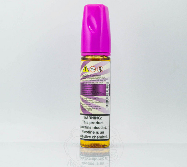 Рідина Dinner Lady Organic Blackberry Crumble 60ml 3mg на органічному нікотині зі смаком ожинового пирога