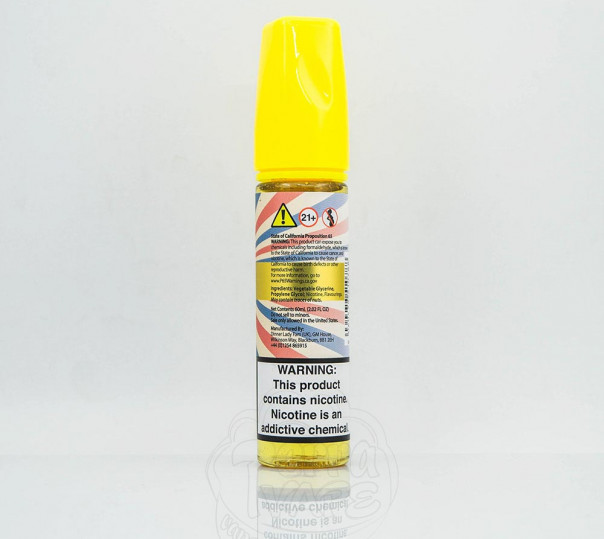 Рідина Dinner Lady Organic Lemon Tart 60ml 3mg на органічному нікотині зі смаком лимонного пирога Рідина Dinner Lady Organic Lemon Tart 60ml 3mg на органічному нікотині зі смаком лимонного пирога
