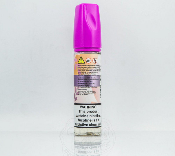 Рідина Dinner Lady Organic Purple Rain 60ml 3mg на органічному нікотині зі смаком малини, чорниці та лимона Рідина Dinner Lady Organic Purple Rain 60ml 3mg на органічному нікотині зі смаком малини, чорниці та лимона