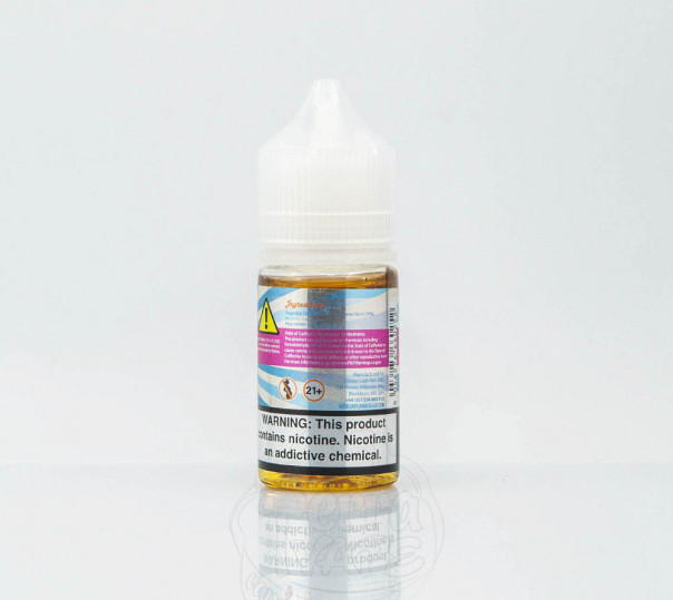 Жидкость Dinner Lady Salt Bubble Trouble 30ml 50mg на солевом никотине со вкусом фруктовой жвачки Жидкость Dinner Lady Salt Bubble Trouble 30ml 50mg на солевом никотине со вкусом фруктовой жвачки