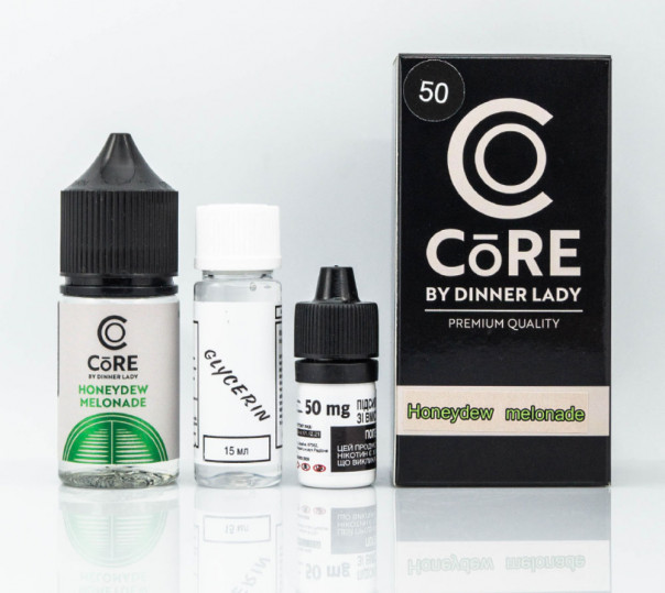 Набор для приготовления жидкости Core by Dinner Lady Salt Honeydew Melonade 30ml 25mg на солевом никотине