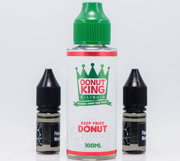 Жидкость Donut King Organic Deep Fried Donut 100ml 0mg со вкусом жареных пончиков