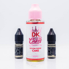 Donut King Organic Devon Fudge Cake 120ml 3mg