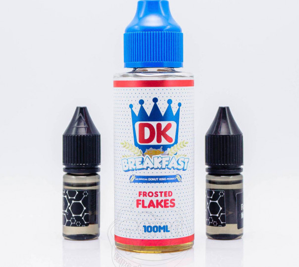 Рідина Donut King Organic Frosted Flakes 120ml 3mg зі смаком кукурудзяних пластівців з кремом