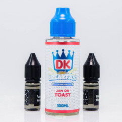 Donut King Organic Jam On Toast 120ml 3mg