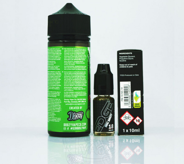 Doozy Seriously Fruity Apple Raspberry 100ml 0mg без никотина Doozy Seriously Fruity Apple Raspberry 100ml 0mg без никотина