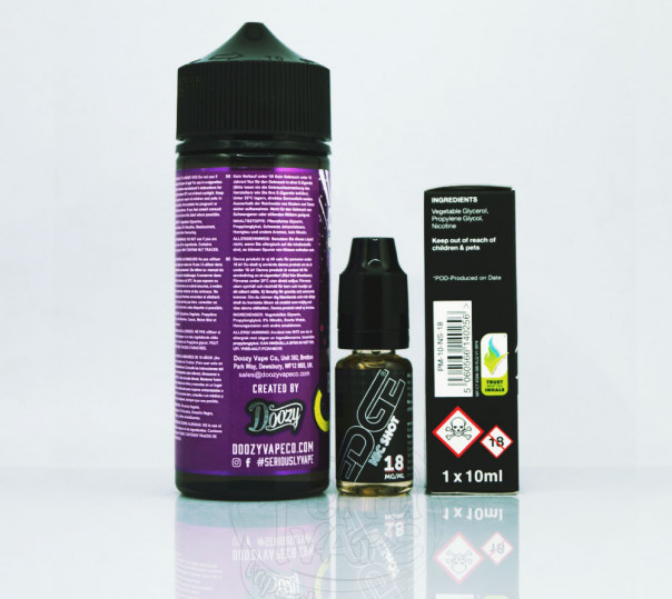 Doozy Seriously Fruity Blackcurrant Honeydew 100ml 0mg без нікотину Doozy Seriously Fruity Blackcurrant Honeydew 100ml 0mg без нікотину