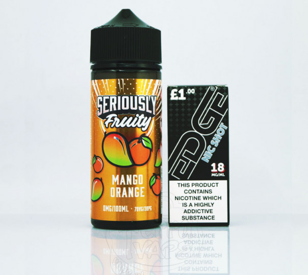 Doozy Seriously Fruity Mango Orange 100ml 0mg без никотина