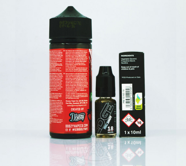 Doozy Seriously Fruity Strawberry Kiwi 100ml 0mg без нікотину Doozy Seriously Fruity Strawberry Kiwi 100ml 0mg без нікотину