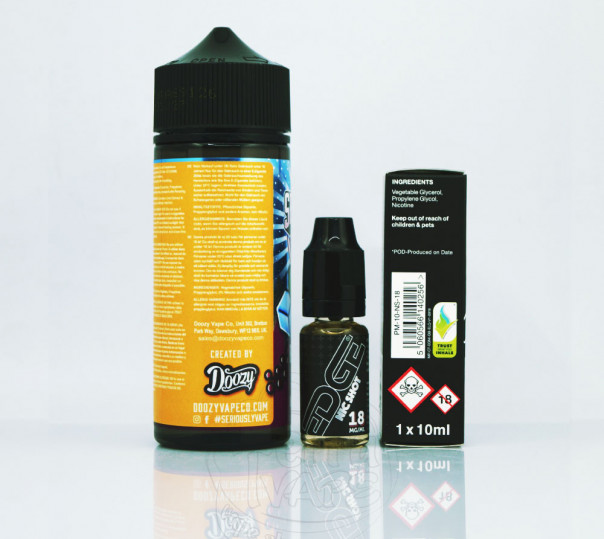 Doozy Seriously Nice Blackcurrant Lemonade 120ml 3mg на органічному нікотині Doozy Seriously Nice Blackcurrant Lemonade 120ml 3mg на органічному нікотині