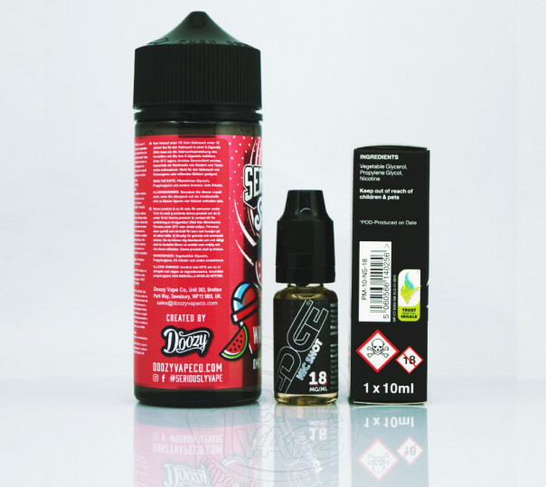 Doozy Seriously Slushy Berry Watermelon 120ml 3mg на органічному нікотині Doozy Seriously Slushy Berry Watermelon 120ml 3mg на органічному нікотині