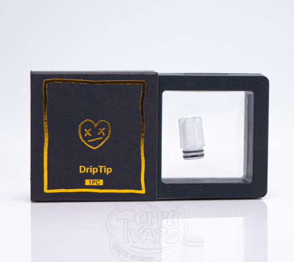 dotMod TWOX_X Drip Tip Clear для вейпа