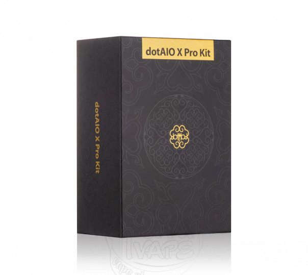 dotMod dotAIO X Pro Kit Black Багаторазова АІО Cистема dotMod dotAIO X Pro Kit Black Багаторазова АІО Cистема