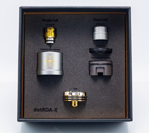 dotMod dotRDA X Gunmetal Дрипка dotMod dotRDA X Gunmetal Дрипка