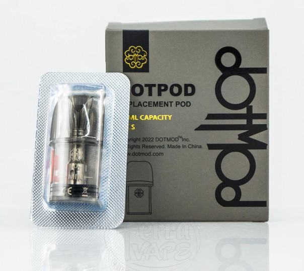Картридж для многоразовой под-системы dotMod dotPod Nano / S / Pro / Lite 2ml Картридж для многоразовой под-системы dotMod dotPod Nano / S / Pro / Lite 2ml