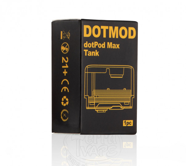 Пустой картридж dotMod dotPod Max Replacement Tank 5ml Smoke Пустой картридж dotMod dotPod Max Replacement Tank 5ml Smoke