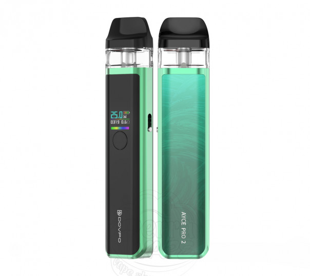 Dovpo Ayce Pro 2 Pod System Kit 1000mAh Lemon Green Багаторазова POD система Dovpo Ayce Pro 2 Pod System Kit 1000mAh Lemon Green Багаторазова POD система