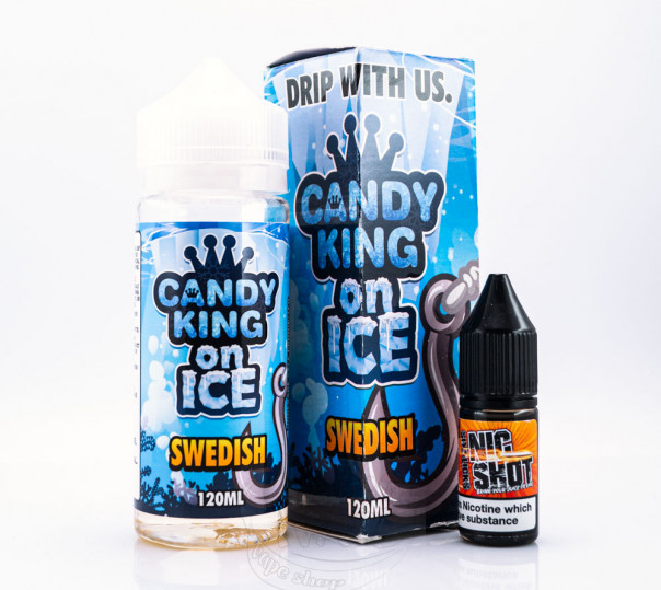 Candy King On Ice Organic Swedish 120ml 3mg на органічному нікотині Candy King On Ice Organic Swedish 120ml 3mg на органічному нікотині