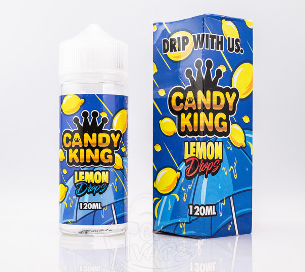 Candy King Organic Lemon Drops 110ml 1.5mg на органічному нікотині