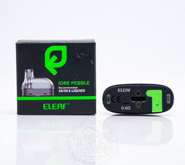 Картридж для POD системи Eleaf Iore Pebble Pod Cartridge 6.5ml Картридж для POD системи Eleaf Iore Pebble Pod Cartridge 6.5ml