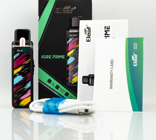 Eleaf IORE PRIME Pod Kit 900mAh Багаторазова POD система Eleaf IORE PRIME Pod Kit 900mAh Багаторазова POD система