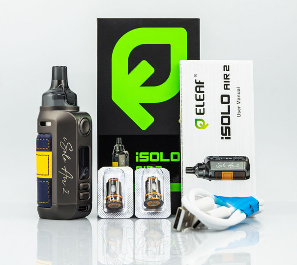 Eleaf iSolo Air 2 Pod Kit 1500mAh Многоразовая POD система Eleaf iSolo Air 2 Pod Kit 1500mAh Многоразовая POD система
