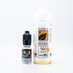 Element Vape Organic Shortfill Tobacco Hazelnut 110ml 1.5mg