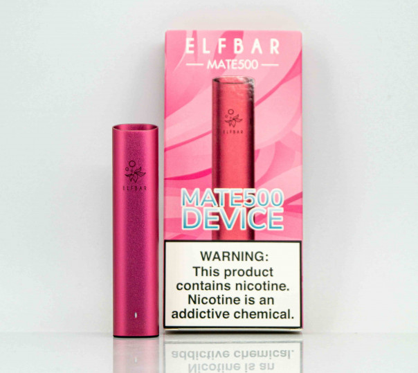 Elf Bar Mate500 Pod Pink (Рожевий) 500mAh Багаторазова POD система