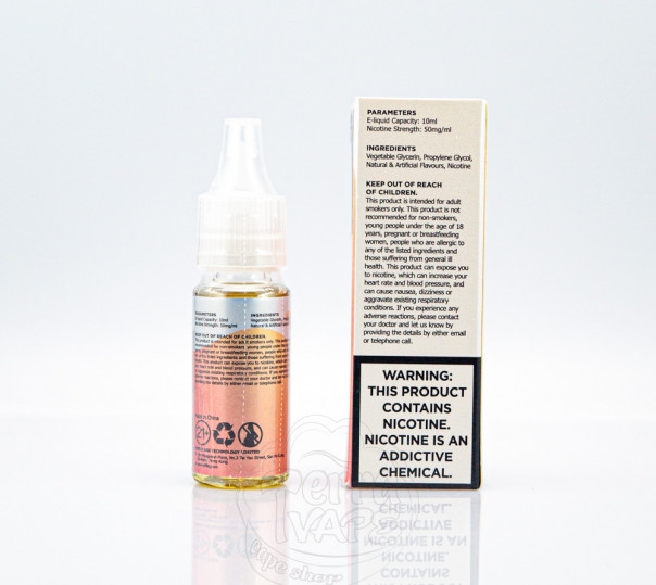 Elf Bar ElfLiq Salt Apple Peach 10ml 50mg від ELF BAR (оригінал) зі смаком яблука з персиком Elf Bar ElfLiq Salt Apple Peach 10ml 50mg від ELF BAR (оригінал) зі смаком яблука з персиком