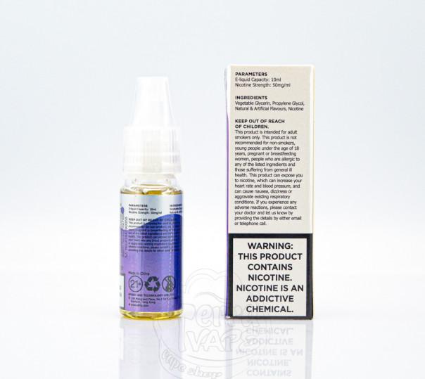 Elf Bar ElfLiq Salt Blueberry 10ml 50mg від ELF BAR (оригінал) зі смаком чорниці Elf Bar ElfLiq Salt Blueberry 10ml 50mg від ELF BAR (оригінал) зі смаком чорниці