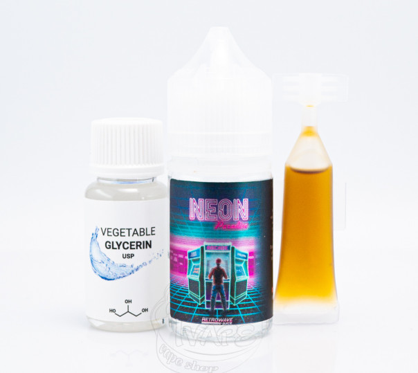 Жидкость RetroWave Salt Neon Paradise 30ml 0mg (набор компонентов)