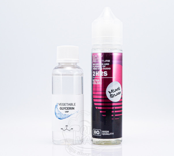 Жидкость Retrowave Organic Miami Splash 60ml 3mg (набор компонентов)