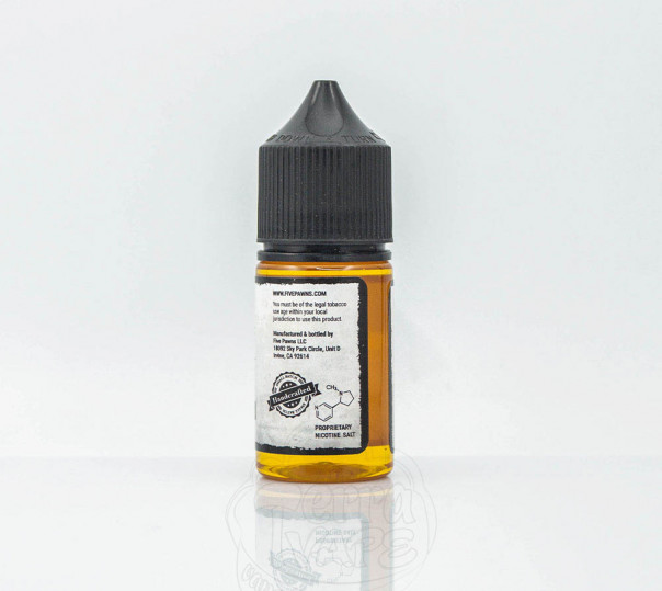 Жидкость Five Pawns Salt Gambit 30ml 30mg на солевом никотине со вкусом яблочного пирога Жидкость Five Pawns Salt Gambit 30ml 30mg на солевом никотине со вкусом яблочного пирога