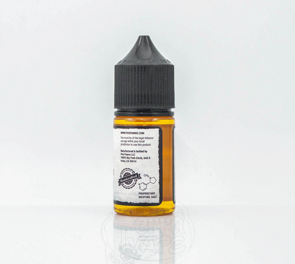 Рідина Five Pawns Salt Grandmaster 30ml 30mg на сольовому нікотині зі смаком банана з арахісовим маслом Рідина Five Pawns Salt Grandmaster 30ml 30mg на сольовому нікотині зі смаком банана з арахісовим маслом