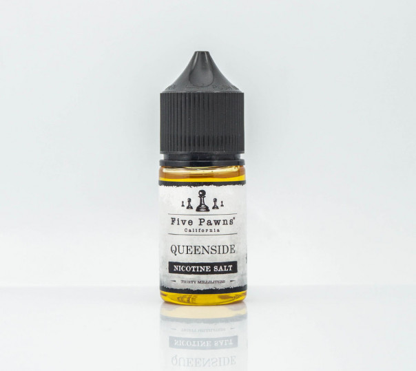Жидкость Five Pawns Salt Queenside 30ml 30mg на солевом никотине со вкусом апельсина с ванилью