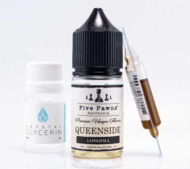 Рідина Five Pawns Salt Queenside 30ml 50mg зі смаком апельсина з ваніллю (набір компонентів)