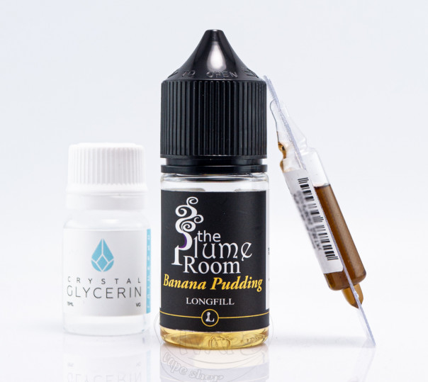 Рідина Five Pawns The Legacy Collection Salt Plume Room Banana Pudding 30ml 50mg зі смаком бананового пудингу з ванільним кремом (набір компонентів)