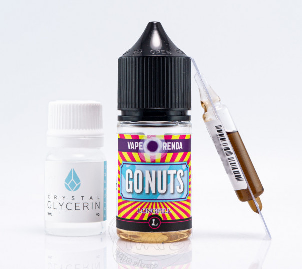 Жидкость Five Pawns The Legacy Collection Salt Vape Orenda Go Nuts 30ml 50mg со вкусом ванильного пончика с кремом (набор компонентов)